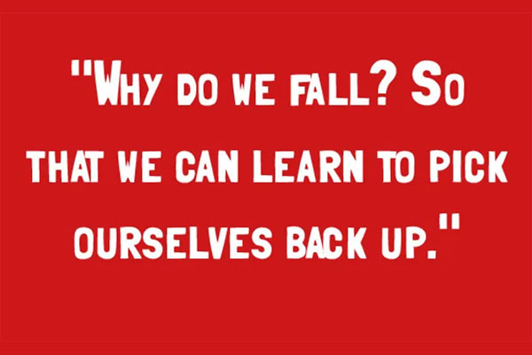 Why do we fall? With issues as serious as knife crime, it is possible to recover?
